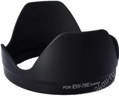 Лот: 2314990. Фото: 1. Новая бленда EW-78E для объектива... Крышки, бленды