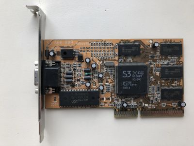 Лот: 25107485. Фото: 1. AGP 8Mb S3 Trio3D/2X разных модификаций... Видеокарты