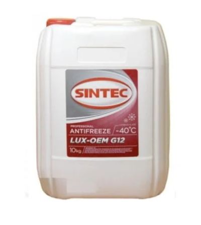 Лот: 18584614. Фото: 1. Sintec antifreeze lux 10кг 756665. Масла, жидкости