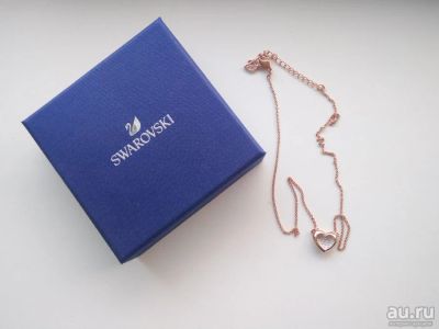 Лот: 14719608. Фото: 1. Подвеска-сердце Swarovski (Сваровски... Кулоны, подвески