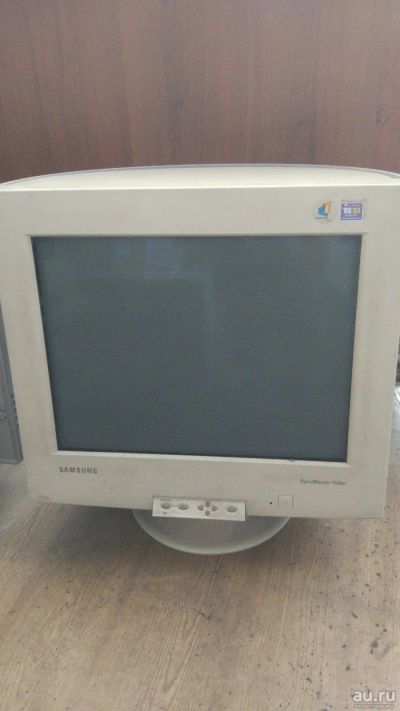Лот: 13974517. Фото: 1. Старый монитор 300р. ЭЛТ-мониторы