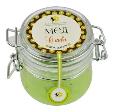 Лот: 11423493. Фото: 1. Мёд с киви. Мёд, продукты пчеловодства