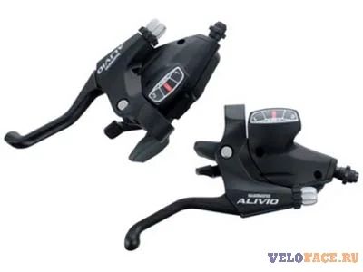 Лот: 3276569. Фото: 1. Комборучки Shimano Alivio 3x8. Запчасти