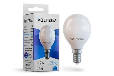 Лот: 23948714. Фото: 1. Лампа светодиодная VOLTEGA Simple. Лампочки