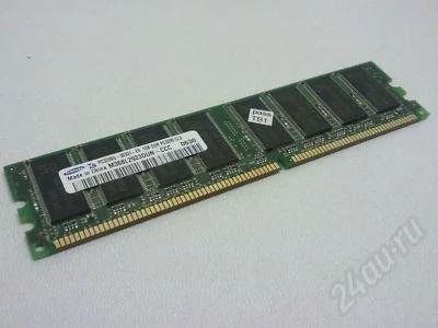 Лот: 1760250. Фото: 1. Samsung M368L2923DUN-CCC/1G DDR... Оперативная память