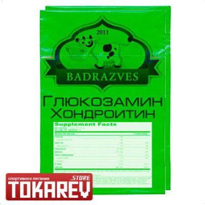 Лот: 9779020. Фото: 1. Badrazves Glucosamine Chondroitin... Спортивное питание, витамины