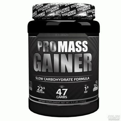 Лот: 9741172. Фото: 1. SteelPower Pro Mass Gainer 1.5кг... Спортивное питание, витамины