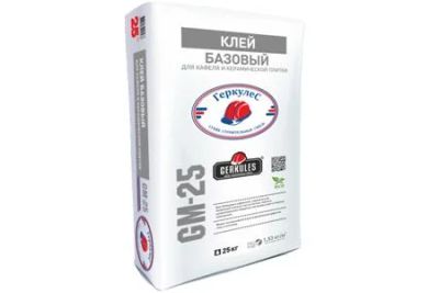 Лот: 6996658. Фото: 1. Клей для кафеля Геркулес базовый... Смеси, шпатлевки, цемент