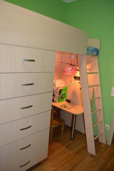 Лот: 9180515. Фото: 1. Кровать-чердак!!. Детские кровати и кроватки
