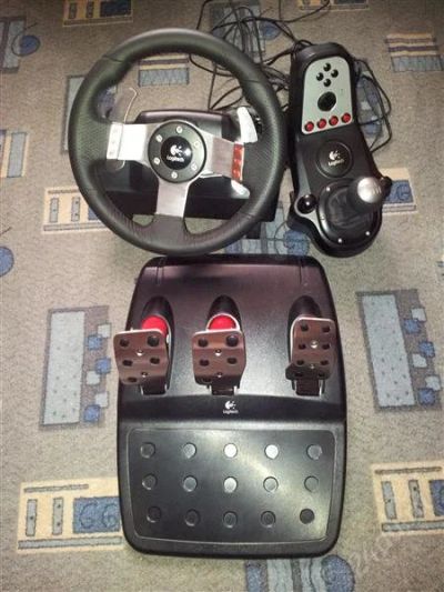 Лот: 2710433. Фото: 1. Logitech G27, гарантия. Рули, джойстики