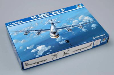 Лот: 4706436. Фото: 1. Модель для склеивания ТУ-95МС... Авиамоделизм