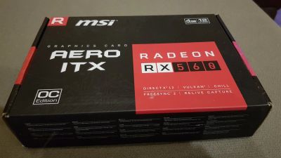 Лот: 17808666. Фото: 1. Видеокарта MSI Radeon RX560 AERO... Видеокарты