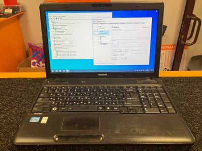 Лот: 20735740. Фото: 1. Б\У ноутбук Toshiba Satellite... Ноутбуки