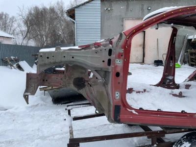 Лот: 25026051. Фото: 1. лонжерон Nissan Qashqai J10. Двигатель и элементы двигателя