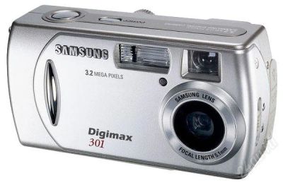 Лот: 83715. Фото: 1. Samsung Digimax 301. Цифровые компактные