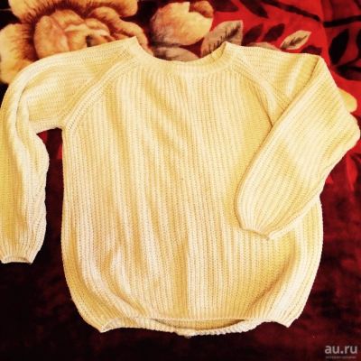 Лот: 9435539. Фото: 1. Свитер свободный 44 размер. Свитеры, толстовки, худи