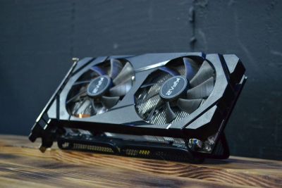 Лот: 19171965. Фото: 1. Видеокарта KFA2 GTX 1660 6GB... Видеокарты