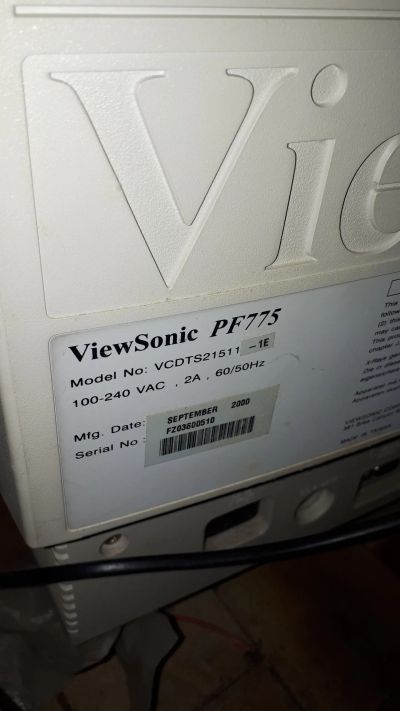Лот: 19445111. Фото: 1. монитор ViewSonic 17" PF775. ЖК-мониторы