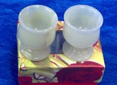 Лот: 10551752. Фото: 1. Набор рюмочек 2 шт 1,5 "х 2"картоне... Рюмки, стопки