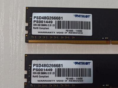 Лот: 17340552. Фото: 1. Оперативная память DDR4 16Gb Patriot... Оперативная память