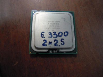 Лот: 6465183. Фото: 1. Процессор Intel e3300 ( 2 ядра... Процессоры