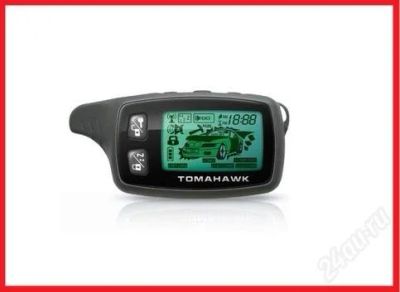 Лот: 2414416. Фото: 1. Брелок для авто сигнализации Tomahawk... Автомобильные сигнализации