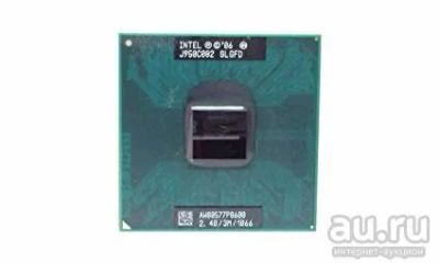 Лот: 13550499. Фото: 1. Процессор Intel Core 2 Duo P8600... Процессоры