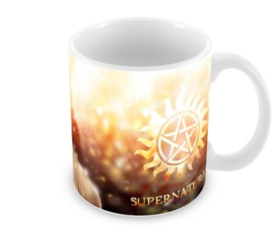 Лот: 4537715. Фото: 1. Кружка supernatural сверхъестественное... Кружки, стаканы, бокалы