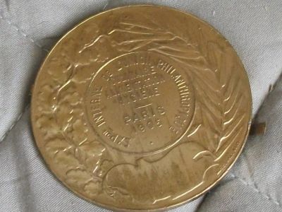 Лот: 18577889. Фото: 1. Медаль Philanthropique Париж 1905... Памятные медали