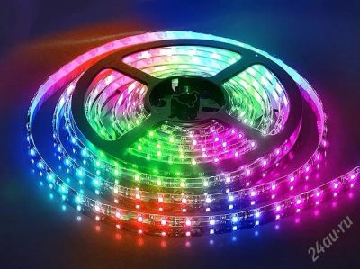 Лот: 2381989. Фото: 1. Светодиодная RGB лента: 60 шт... Светодиоды