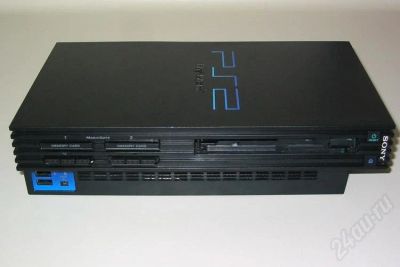 Лот: 333049. Фото: 1. ps2 fat чипованная. Игровые приставки, консоли