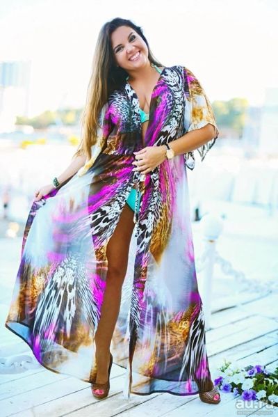 Лот: 9553675. Фото: 1. туника пляжная 13. Купальники