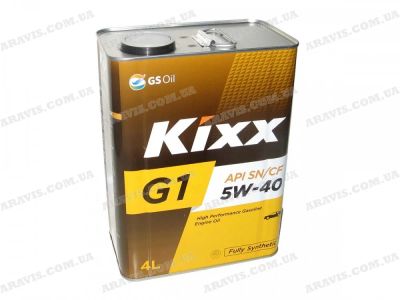 Лот: 8764467. Фото: 1. Kixx G1 5w40 4L. Масла, жидкости