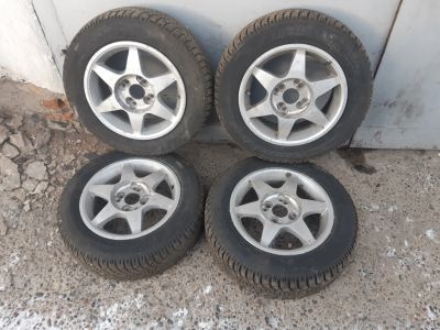 Лот: 18314816. Фото: 1. Комплект R14 185/65 зимние шип... Шины на дисках