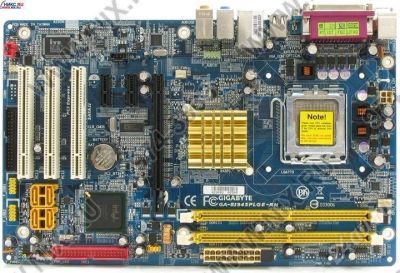 Лот: 468922. Фото: 1. Материнская плата GIGABYTE GA-8I945PLGE. Материнские платы