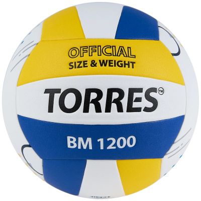 Лот: 23270221. Фото: 1. Мяч волейбольный Torres BM1200... Мячи, ракетки, шайбы, клюшки