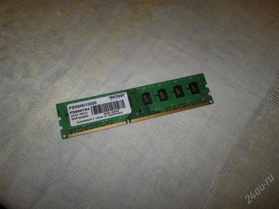 Лот: 1698409. Фото: 1. PATRIOT BOX DDR3 4GB10660 (1333... Оперативная память