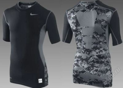 Лот: 777317. Фото: 1. Nike тренировочная футболка (рисунок... Другое (спортивная одежда)