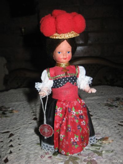 Лот: 17356702. Фото: 1. Винтажная кукла Original Trachten... Куклы