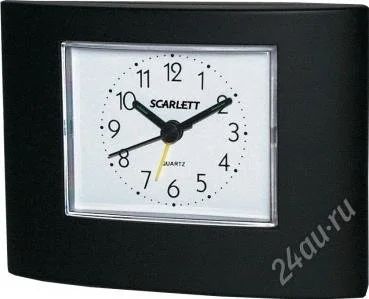 Лот: 2560174. Фото: 1. Будильник Scarlett SC-811 черный... Часы настенные, настольные