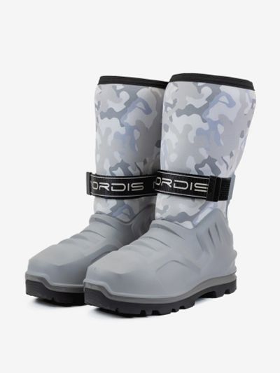 Лот: 25370816. Фото: 1. Сапоги «NORDIS» White, Черный. Сапоги, полусапоги