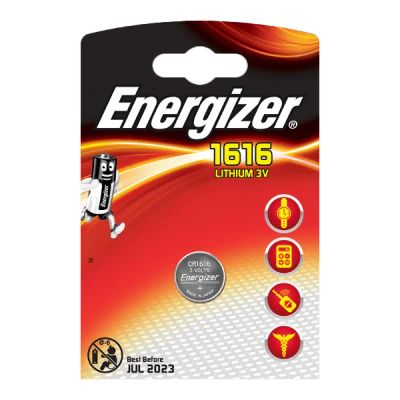 Лот: 18824581. Фото: 1. Батарейка Energizer CR1616 | Цена... Батарейки, аккумуляторы, элементы питания