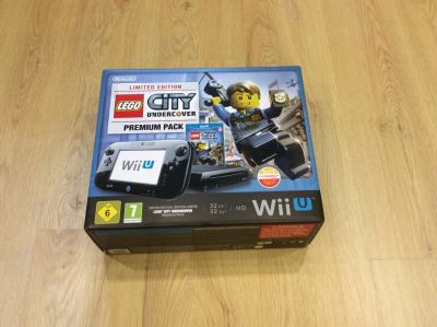 Лот: 4669140. Фото: 1. Nintendo Wii U Premium Pack (чёрная... Игровые приставки, консоли