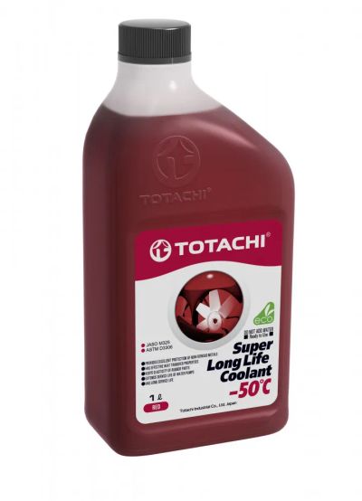 Лот: 19630208. Фото: 1. Антифриз Totachi -50C red 1L. Масла, жидкости