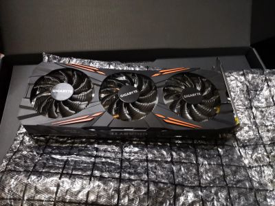 Лот: 18155156. Фото: 1. Видеокарта Gigabyte GeForce GTX1070... Видеокарты