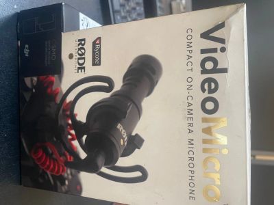 Лот: 17255285. Фото: 1. Микрофон Rode VideoMicro. Микрофоны для фото и видеокамер
