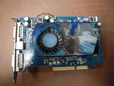 Лот: 11879062. Фото: 1. Видеокарта AGP игровая, AMD HD3650... Видеокарты