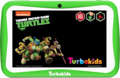 Лот: 12539376. Фото: 1. Детский планшет TurboKids "Черепашки... Планшеты