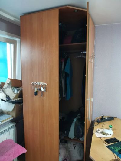 Лот: 17911748. Фото: 1. Шкаф угловой. Шкафы, шкафы-купе