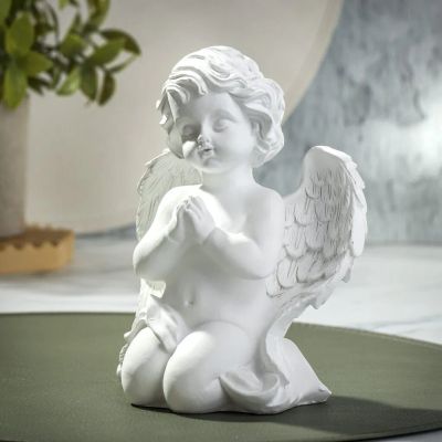 Лот: 24776370. Фото: 1. Фигурка декоративная Ангел, 12х9х15... Фигурки, статуэтки